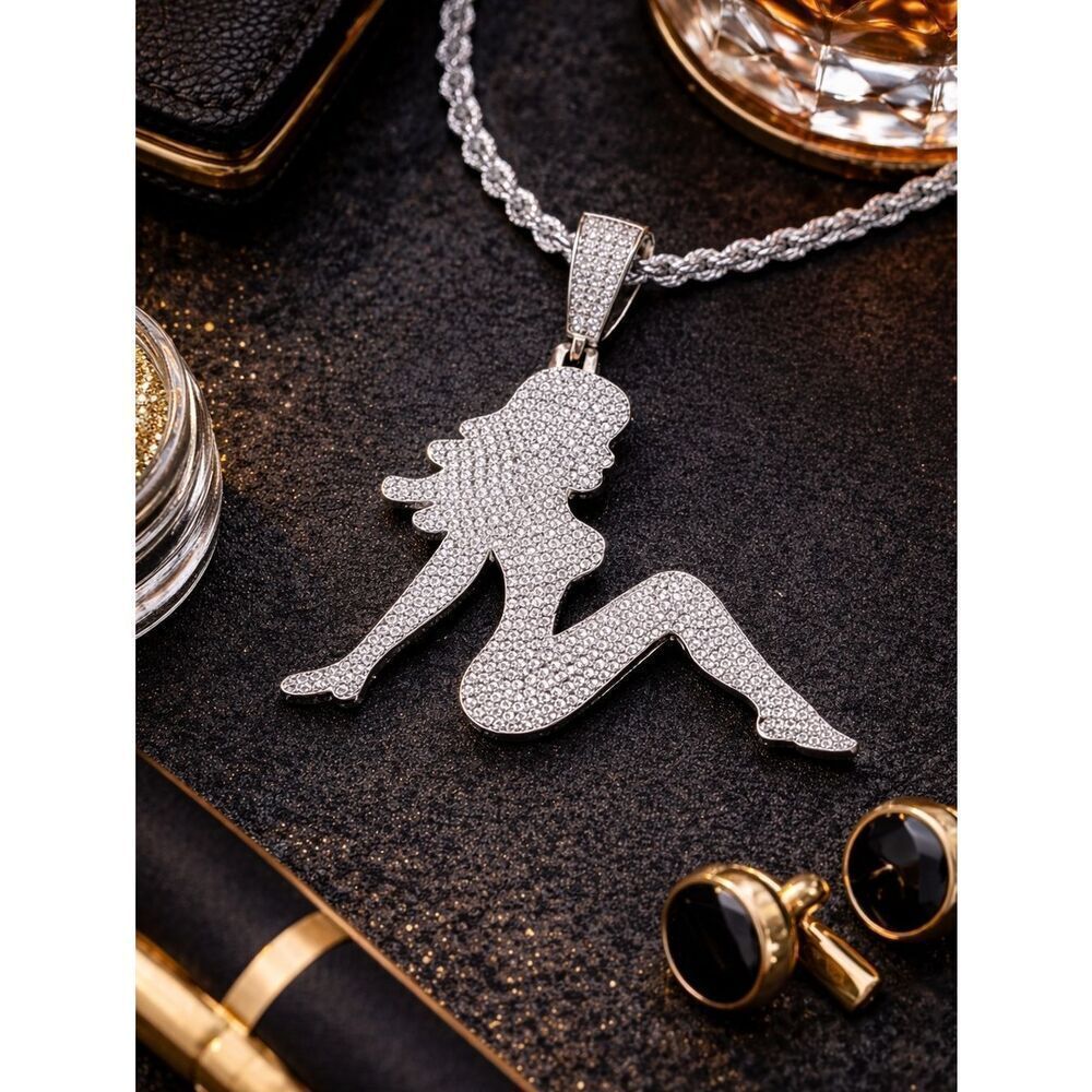Stainless steel Bad Girl Necklace
